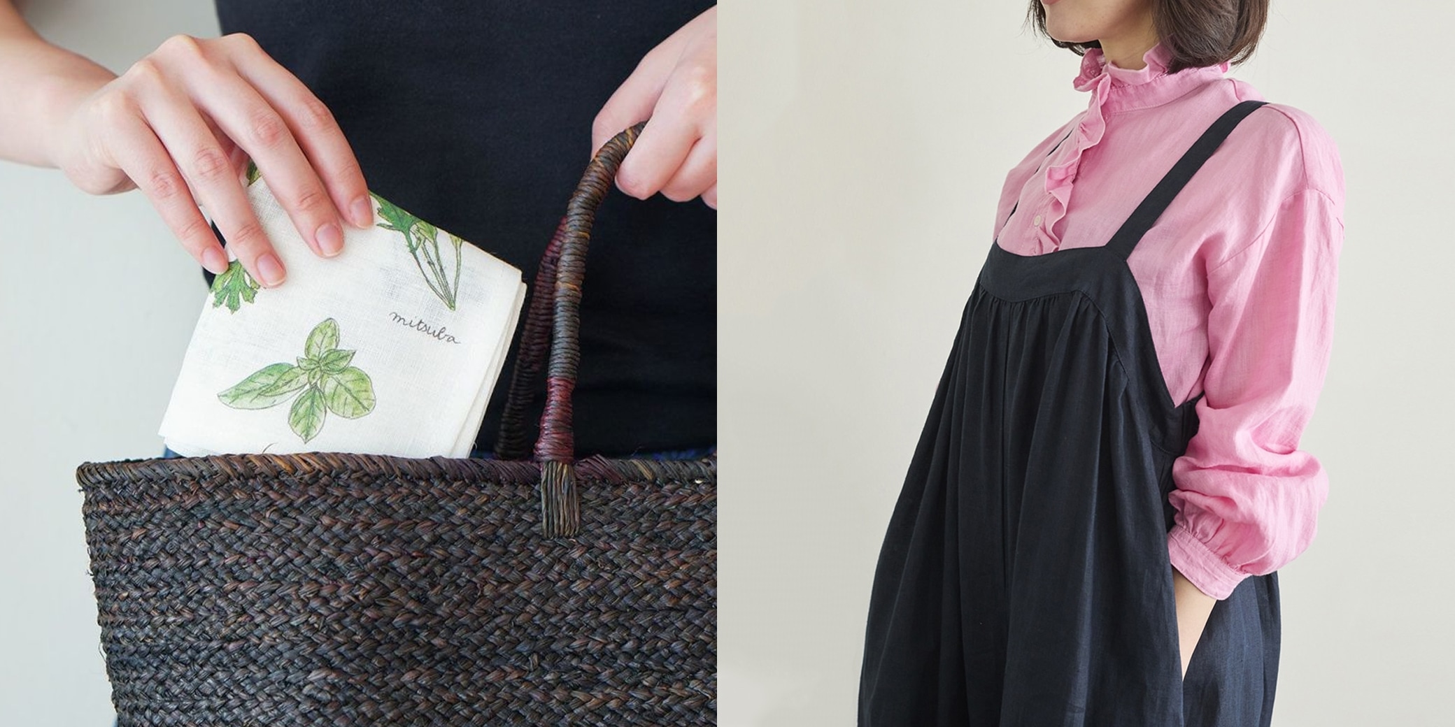 GAIAネット【取寄・火曜】 fog linen work サルマ エプロンワンピース